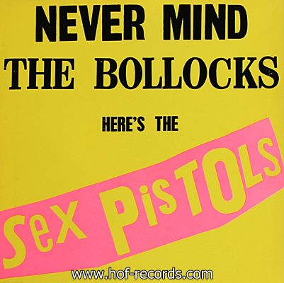 Sex Pistols - Never Mind The Bollocks 1lp