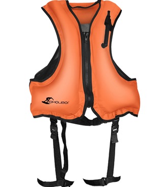 เสื้อชูชีพเป่าลม อุปกรณ์เล่นน้ำ ฉุกเฉิน เข้าค่าย แคมปิ้ง outdoor เที่ยวทะเล