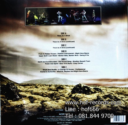 Jethro Tulls Ian Anderson - Thick As A Brick Live In Ice Land 2Lp N.