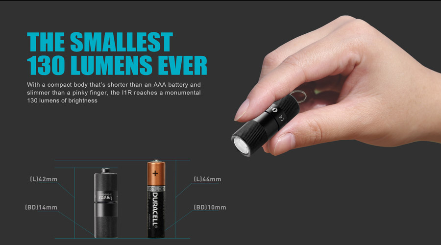 ไฟฉายพวงกุญแจ Olight I1R