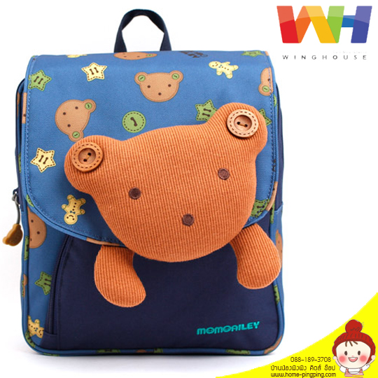 กระเป๋าจูงเด็ก เป้จูงเด็กกันหลงทาง Momoailey Charming Bagpack (ลายกระต่ายน้อย) ยี่ห้อ WINGHOUSE