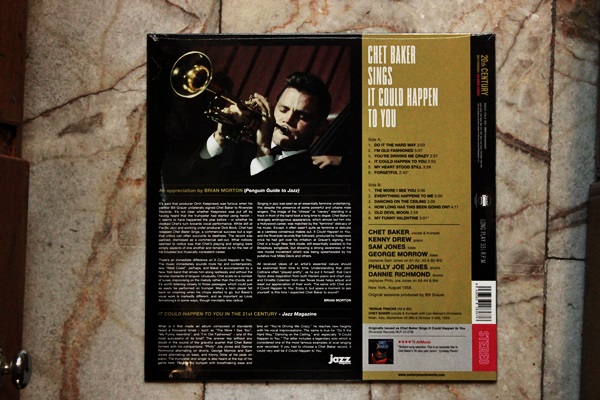 Chet Baker - Sings It Could Happen To You 1Lp N.
