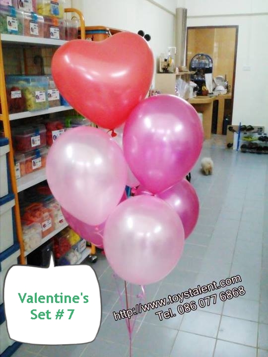 วาเลนไทน์ Valentine's Set # 7 *สามารถเลือกเปลี่ยน สีได้ตามความต้องการ*