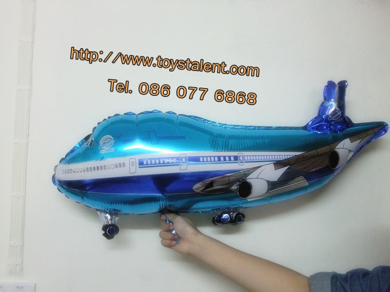 ลูกโป่งฟลอย์ เครื่องบินโบอิ้งโดยสาร - Air Plane Foil Balloon / Item No. TL-A056