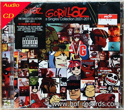 CD Gorillaz - The Singles Collection 2001-2011 * New