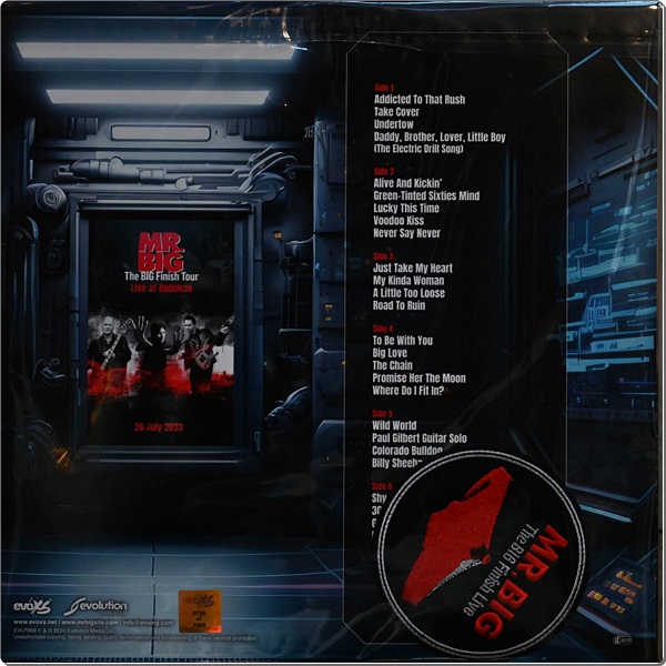 MR.BIG - The Big Finish Live 3Lp New