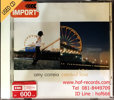 Amy Correia - Carnival Love (UK ) Used CD 1 Dise VG++