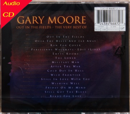 Gary Moore - Out In The Fields The Very Best Of 1Cd N.