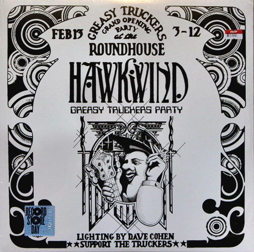 Hawk Wind - Greasy Truckers Party 2Lp New