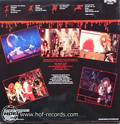 Lizzy Borden - the murderess metal road show 2 LP