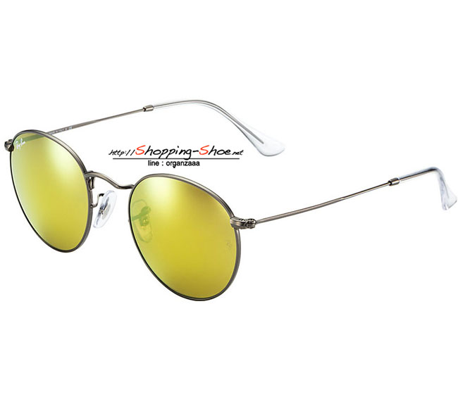 RayBan - RB3447 029/93 Round Metal Yellow Flash Lens, 50 mm.