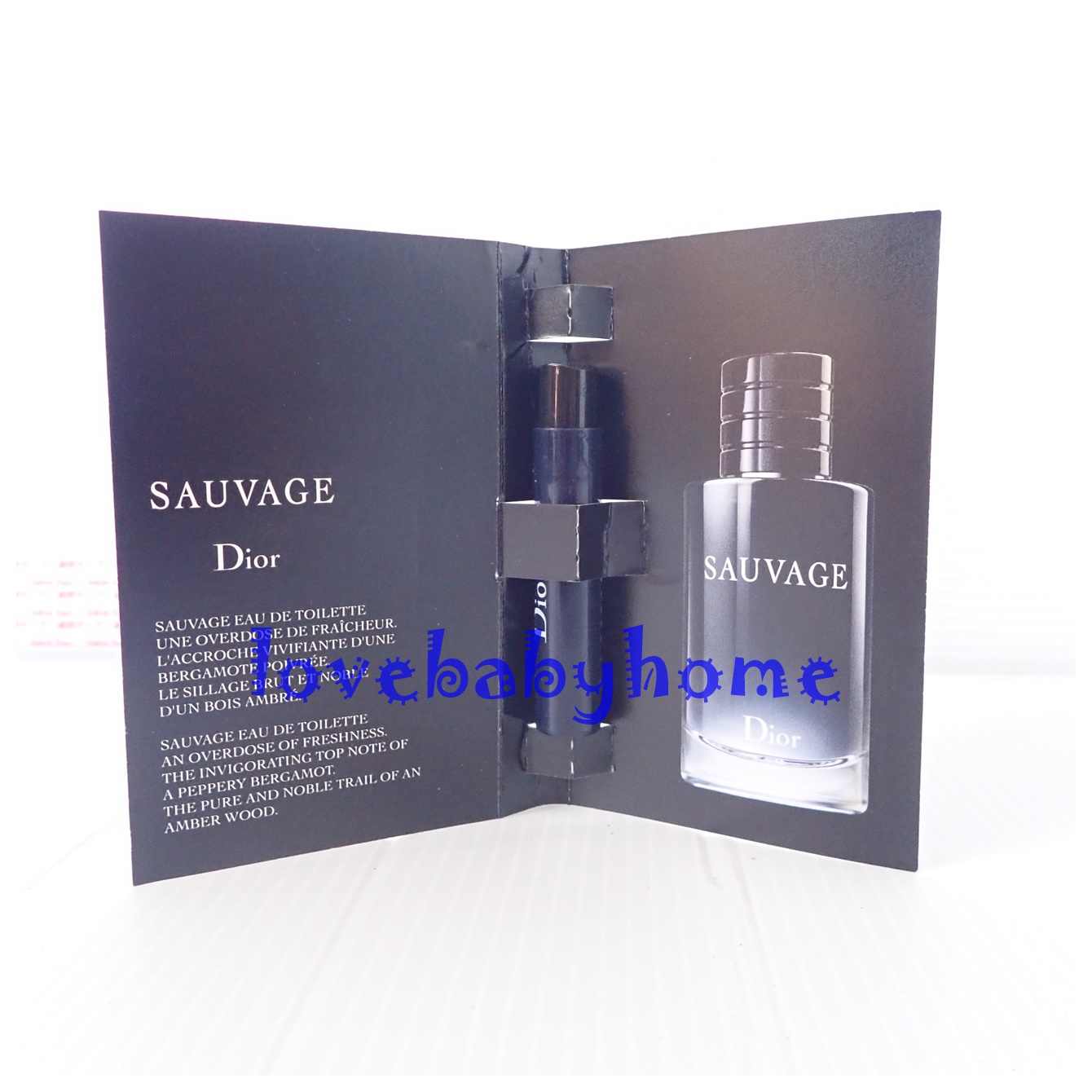 Dior Sauvage EDP 1ml For Men Eau De Perfume ดิออร์ น้ำหอมสำหรับผู้ชาย