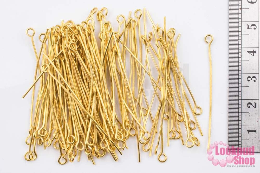 ตะปูเลข9หรืออายพิน สีทอง 45มิล (1ถุง/1กิโล)