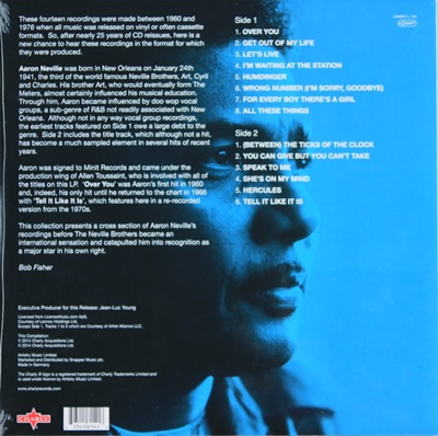 AARON NEVILLE - HERCULES THE MINIT AND SANSU SESSIONS 1960-1976 1LP N.