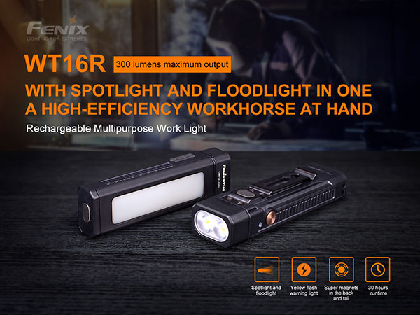 fenix WF16R ไฟฉายใช้งานอเนกประสงค์