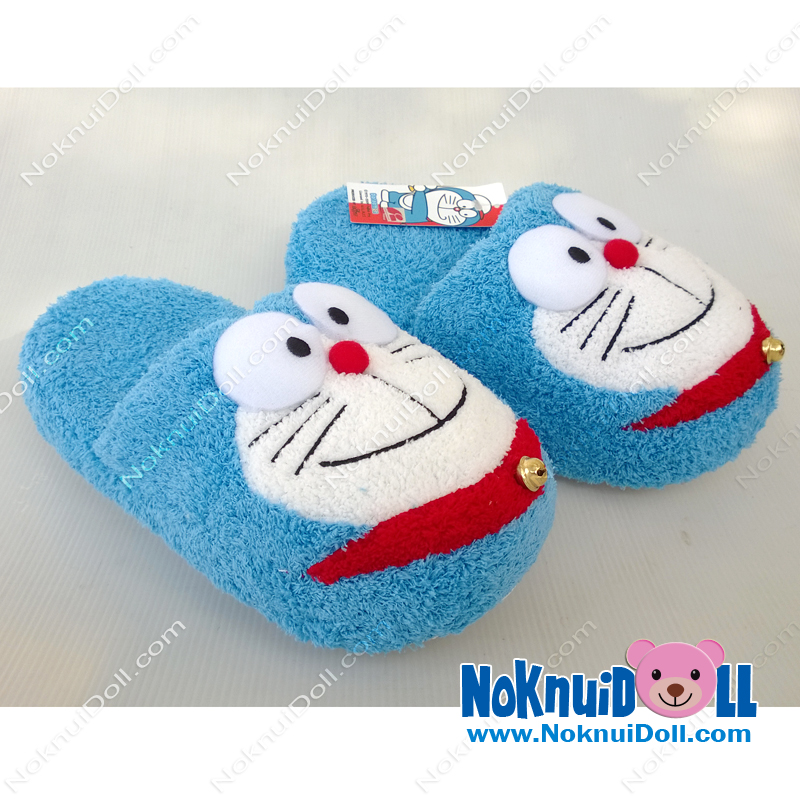 รองเท้า โดเรมอน-Doraemon Slipper พื้นหนา ฟรีไซส์(เบอร์37-40)