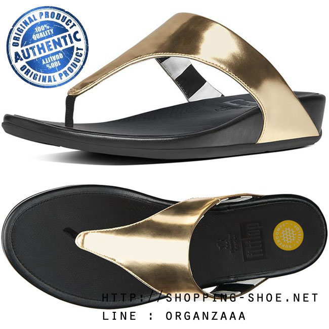 Fitflop Banda Leather Gold ของแท้ นำเข้าจาก USA และ UK
