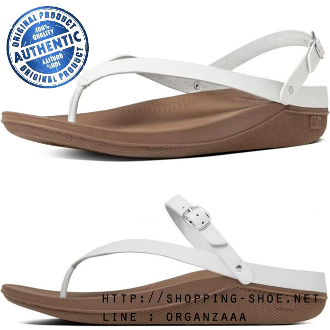 Fitflop Flip Leather Urban White ของแท้ นำเข้าจาก USA และ UK