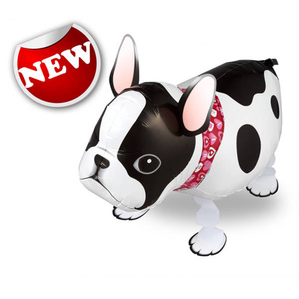 French Bull Dog Walking Balloons - เฟรนช์ บูลด็อก บอลลูน / Item No. TL-K020