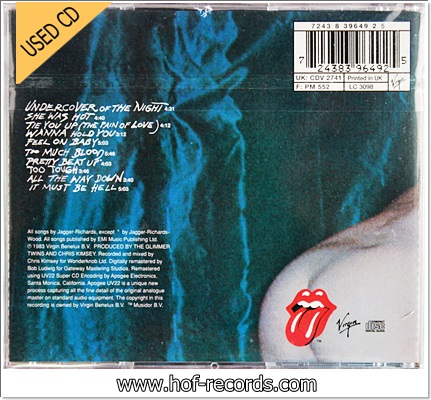 Rolling Stones - Under Cover (UK) Used Cd VG++
