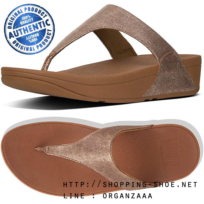 Fitflop Shimmy Tan Foil Print ของแท้ นำเข้าจาก USA และ UK
