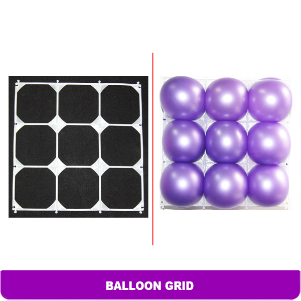 กรอบใส่กำแพงลูกโป่ง ไซส์เล็ก/ชิ้น Wall balloon Grid -small - 30 X 30 cm/ Item No.B411