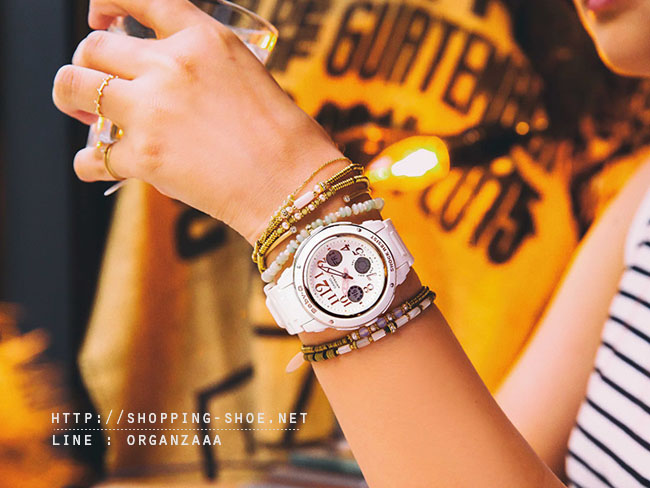 Casio Baby-G รุ่น BGA-150EF-4B Elegant Feminine ของแท้ 100%