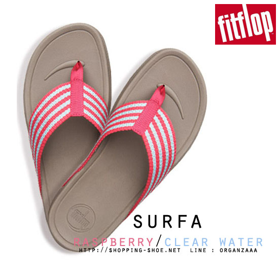 Fitflop Surfa Raspberry / Clearwater ของแท้ นำเข้าจาก USA และ UK