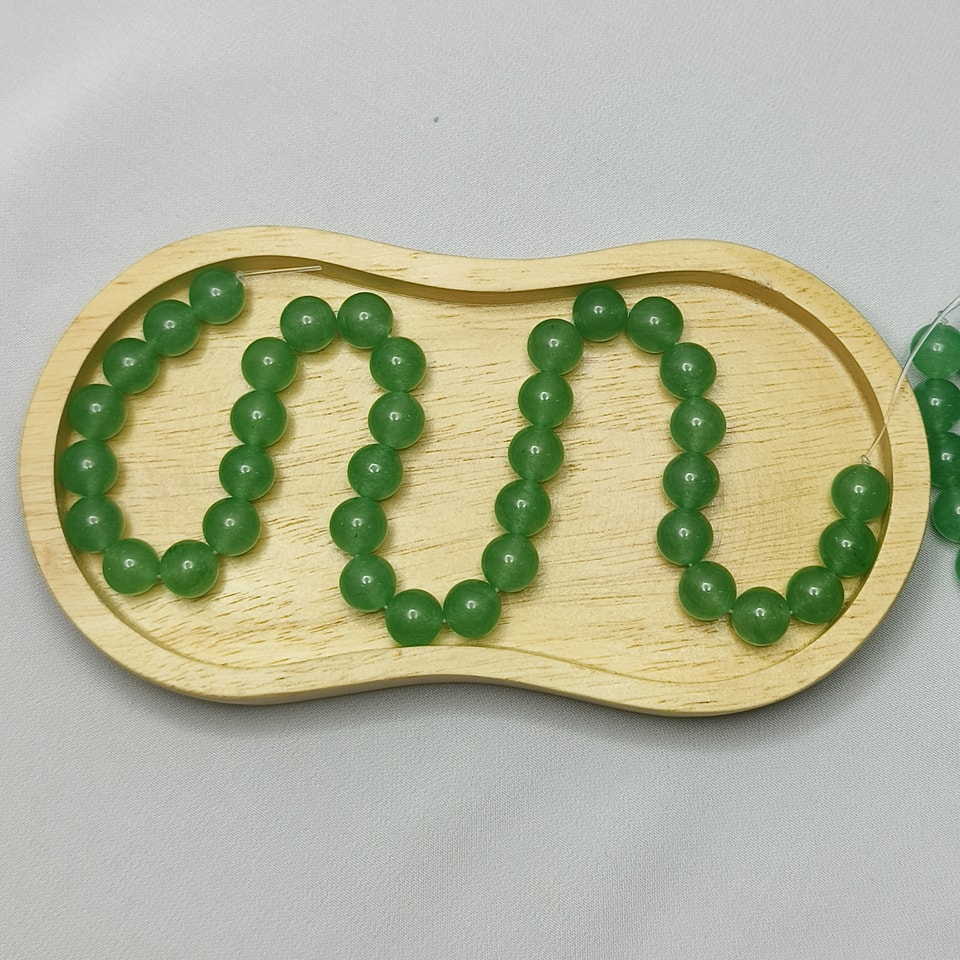 หินอเวนเจอรีน หินเพิ่มโชค ความคิดสร้างสรรค์ เปิดจิต ลดกังวล ยาว 37 ซม. 10 มิล (42 เม็ด)