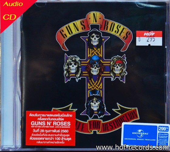 CD Guns n' Rosed - Appetite for destruction