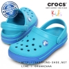 C1Crocband II.5 Clog Kids - Surf / Ocean ของแท้ Outlet ไทยและอเมริกา