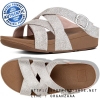 Fitflop The Skinny Criss Cross Slide In Superglitz Rose Gold ของแท้ นำเข้าจาก USA และ UK