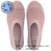 Fitflop Uberknit Slip On Ballet Flat Neon Blush / White ของแท้ นำเข้าจาก USA และ UK