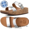 Fitflop Stack Leather Slide Silver ของแท้ นำเข้าจาก USA และ UK