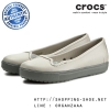 Crocs Citilane Flat - Platinum ของแท้ Outlet ไทยและอเมริกา