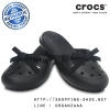 Women's Crocs Audrey ii - Black (W6) ของแท้ Outlet ไทยและฮ่องกง