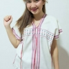 เสื้อกะเหรี่ยง งานทอมือทั้งผืน เสื้อผ้าพื้นเมือง สีสันสดใส ด้วยลายปักต่างๆแบบฉบับ เสื้อชาวเขา