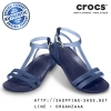 Women's Crocs Sexi Sandal - Nautical Navy ของแท้ Outlet ไทยและอเมริกา