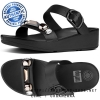 Fitflop Jeweley Adjustable Leather Slide Black ของแท้ นำเข้าจาก USA และ UK