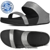 Fitflop Lulu Shimmer Slide Pewter ของแท้ นำเข้าจาก USA และ UK