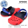 Crocs Kids Electro II Clog - Red / Navy ของแท้ Outlet ไทยและอเมริกา