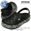 Crocband Animal Print Clog - Black / White ของแท้ Outlet ไทยและอเมริกา
