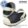 Crocs Bump It Clog - Navy / Oyster ของแท้ Outlet ไทยและอเมริกา