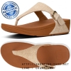 Fitflop The Skinny Shimmer Twill Urban White ของแท้ นำเข้าจาก USA และ UK
