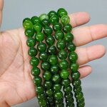 หินมรกต(Emerald) "หินแห่งความสมหวังในความรัก" 10 มิล (42เม็ด/เส้น) 250฿