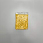 สต๊อปเปอร์ เม็ดบีบกลม สีทอง 2.5 มิล 100กรัม/400 บาท