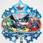 ลูกโป่งฟลอย์ ป้ายรวมซุปเปอร์ฮีโร่ - Super Hero Foil Balloon / Item No. TL-A090