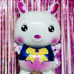 ลูกโป่งฟลอย์ กระต่ายน้อยน่ารัก - Cute Rabbit Foil Balloon / Item No. TL-B043