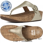 Fitflop The Skinny Metallic Pale Gold ของแท้ นำเข้าจาก USA และ UK