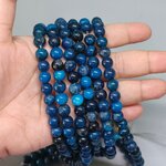 หินอะพาไทต์ (Apatite) "หินแห่งแรงบันดาลใจ" 8 มิล (50เม็ด/เส้น) 200฿